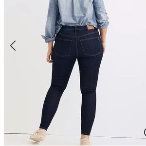 Madewell 9” Mid Rise Skinny Jeans TENCEL